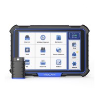 MUCAR VO8 Support 34+ Maintenance Functions,ECU Coding & OE-level Full System Diagnostic, Auto VIN, with 9450mAh Battery & 8MP Camera