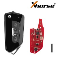 [5Pcs/Lot] XHORSE XKGA84EN Second Generation Universal Remote Key 3 Buttons