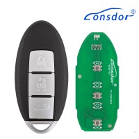 Lonsdor NS30-0C NS30 for Nissan/Infiniti Smart Key 3 Buttons Supports ID46 ID47 ID4A