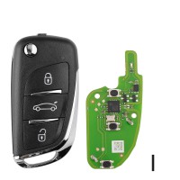 [UK/EU Ship] 5pcs/lot Xhorse XEDS01EN Super Remote Key DS 3 Buttons Built-in Super Chip