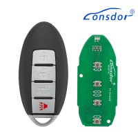 Lonsdor NS30-07 NS30 for Nissan/Infiniti Smart Key 4 Buttons Supports ID46 ID47 ID4A