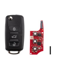 [5Pcs/Lot] XHORSE XEB520EN Second Generation B5 Key with XT57 Super Chip 3 Buttons
