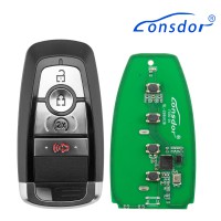 LONSDOR FO30 Series Smart Key FO30-05 Low Frequency 315/433 MHz 4 Buttons for Ford