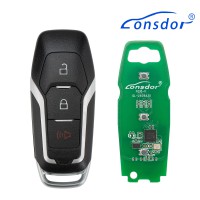 LONSDOR FO30 Series Smart Key FO30-15 Low Frequency 315/433 MHz 3 Buttons for Ford