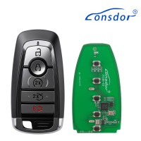 LONSDOR FO3H-02 High Frequency Remote Key for Ford Supports ID46 ID49, 868/902MHZ