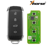 [5Pcs/Lot] XHORSE XSMS01EN MS.RT Leather-Grain XM38 Smart Key 4 Buttons
