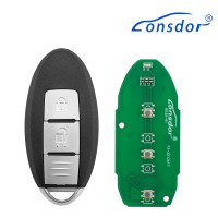 Lonsdor NS30-0A NS30 for Nissan/Infiniti Smart Key 3 Buttons Supports ID46 ID47 ID4A