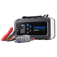 TOPDON V2200Air 2-in-1 2200 Peak Amp Jump Starter & Tire Inflator