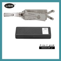 LISHI TOY2018 V1.2 Vertical Milling 2018 Toyota Vertical Milling Thin Key 2-in-1 Tool