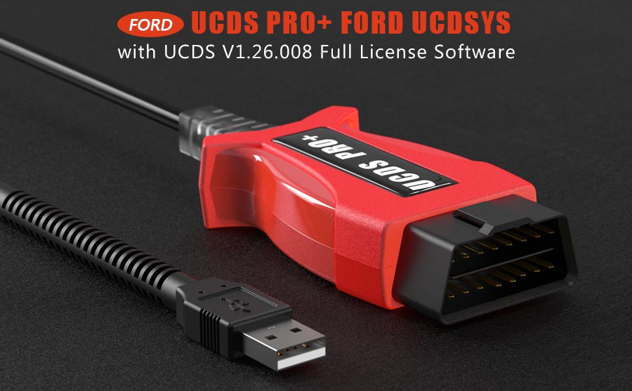 Pro Ucds+V1.26.008 Diagnostic Tool Fit for Ford with 35 Tokens Full License Odom 