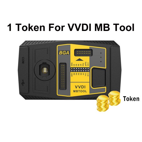 1Token for VVDI MB BGA Tool /VVDI KEY TOOL PLUS Password Calculation