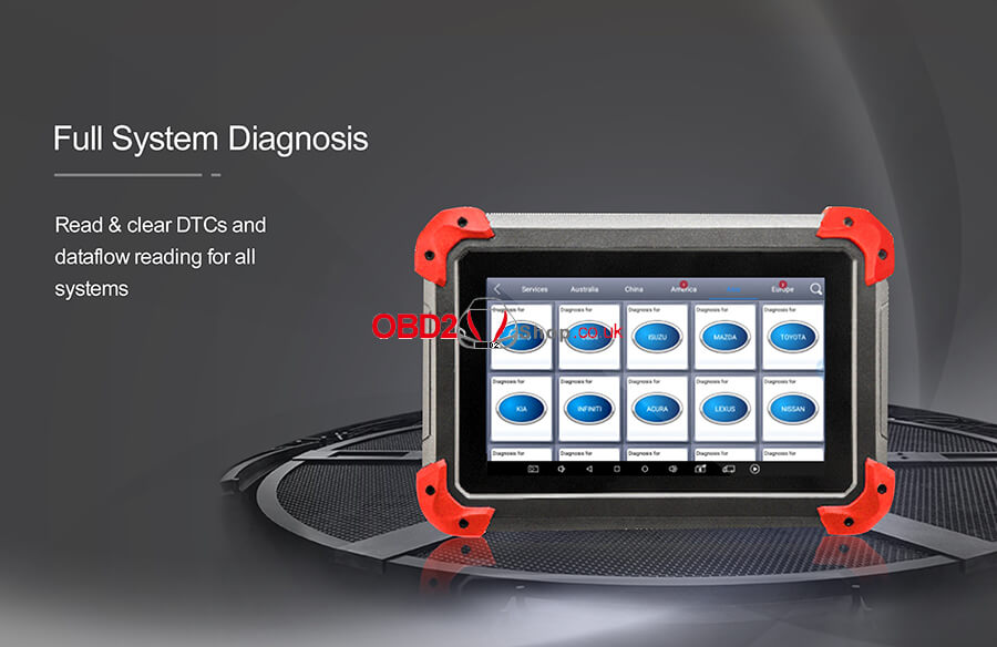 xtool x100 pad plus full system diagnosis