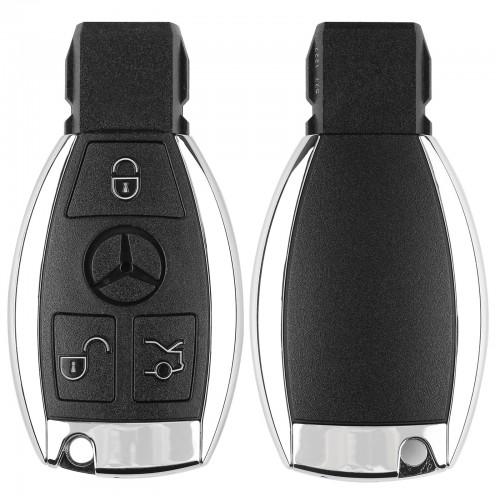 5pcs/lot CG MB 08 Version Keyless Go Key 2-in-1 315MHz/433MHz with Shell for Mercedes W164 W221 W216 from Year 2005-2010 Get 5 Free Tokens