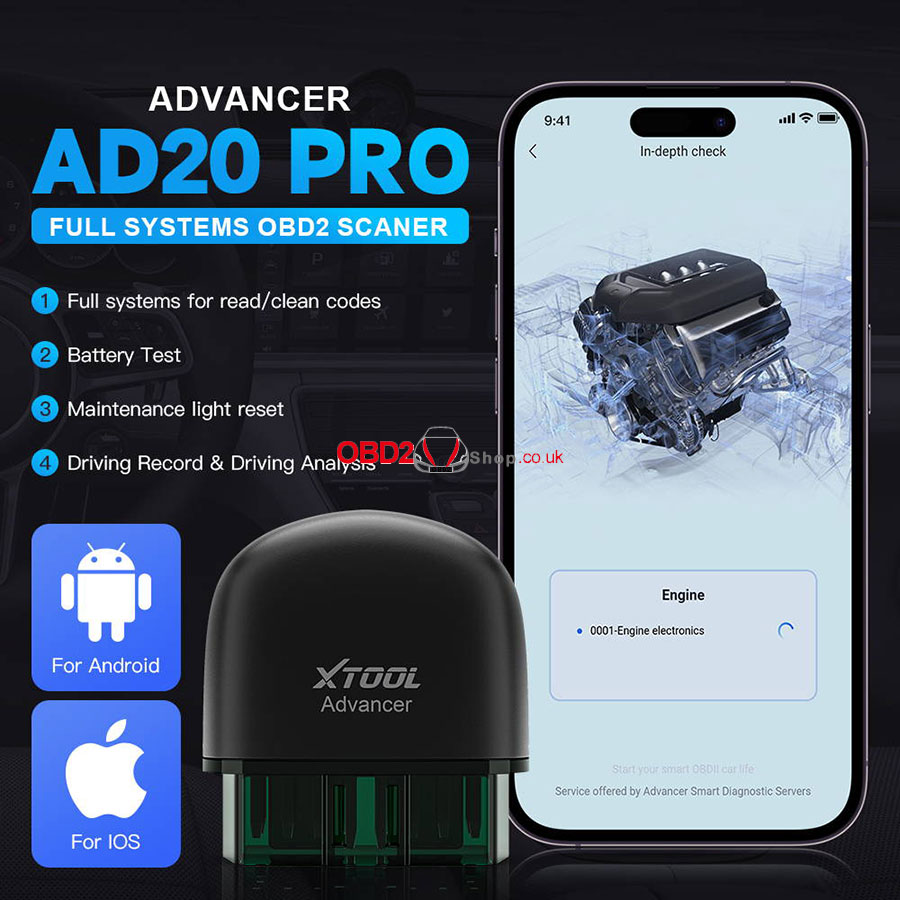 xtool advancer ad20 pro function 01