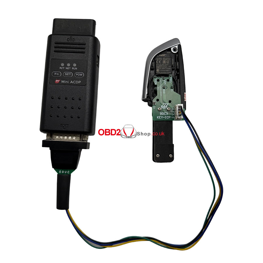 acdp-1 bmw bdc3 key copying connection
