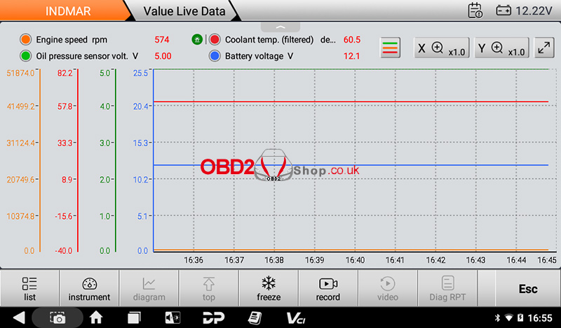obdstar iscan pro indmar function display 07