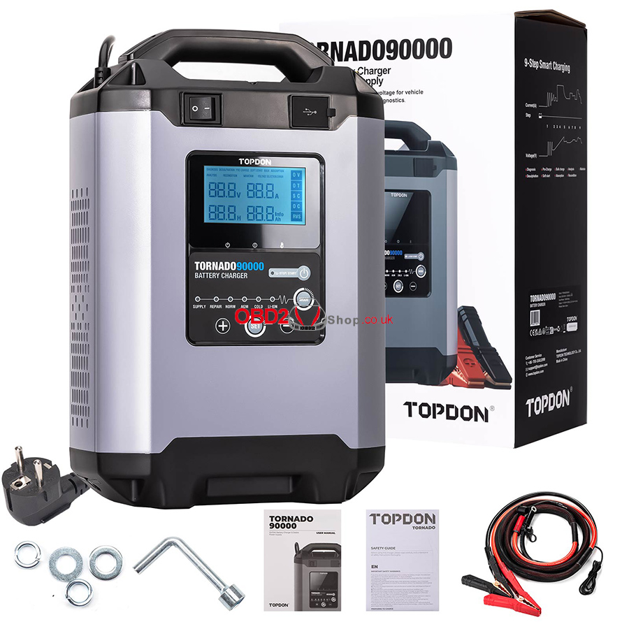 topdon tornado90000 stable power supply 09