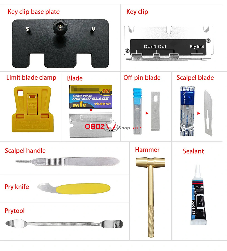 yanhua btool bcp key cutting kits 02