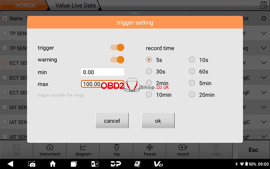 obdstar marinemaster marine scanner 14