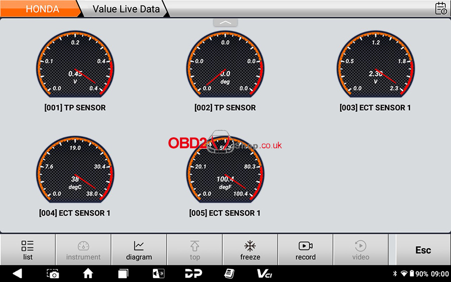 obdstar marinemaster marine scanner 16