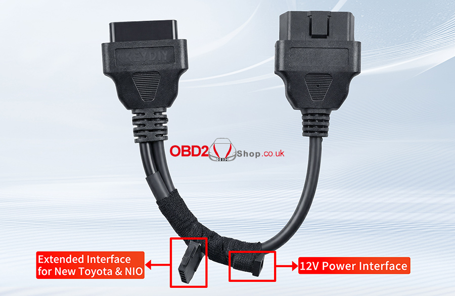 keydiy obd function extension cable