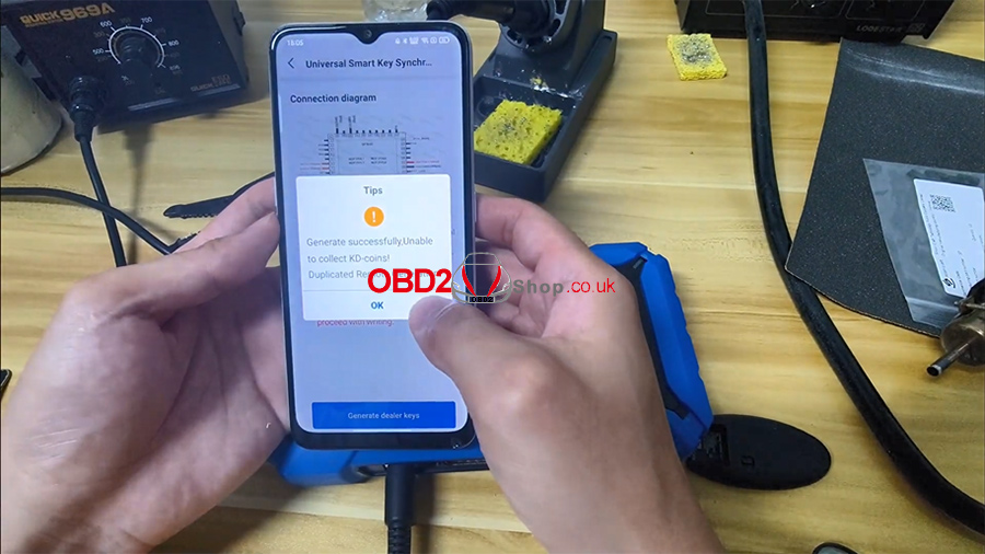 how to use keydiy 13# remote chip reading adapter 07