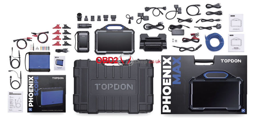 topdon phoenix max with phoenix scope 11