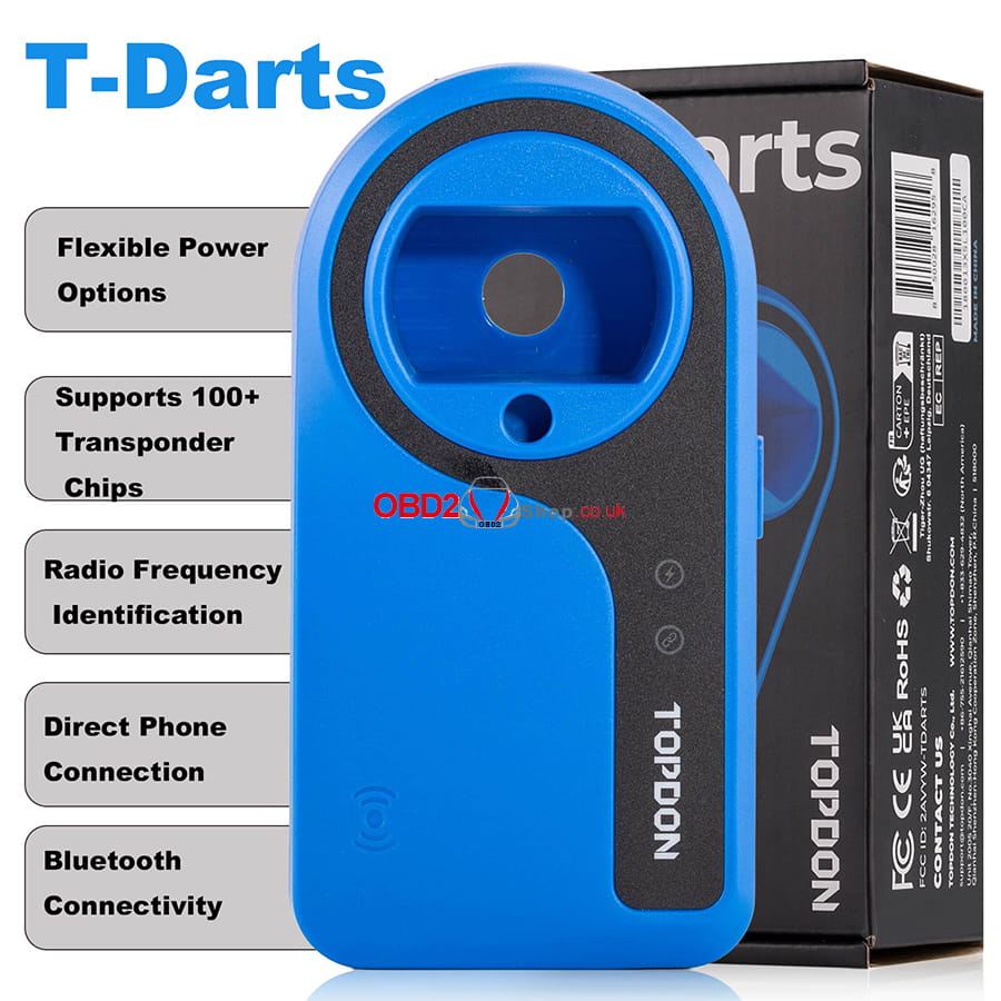 topdon t-darts features