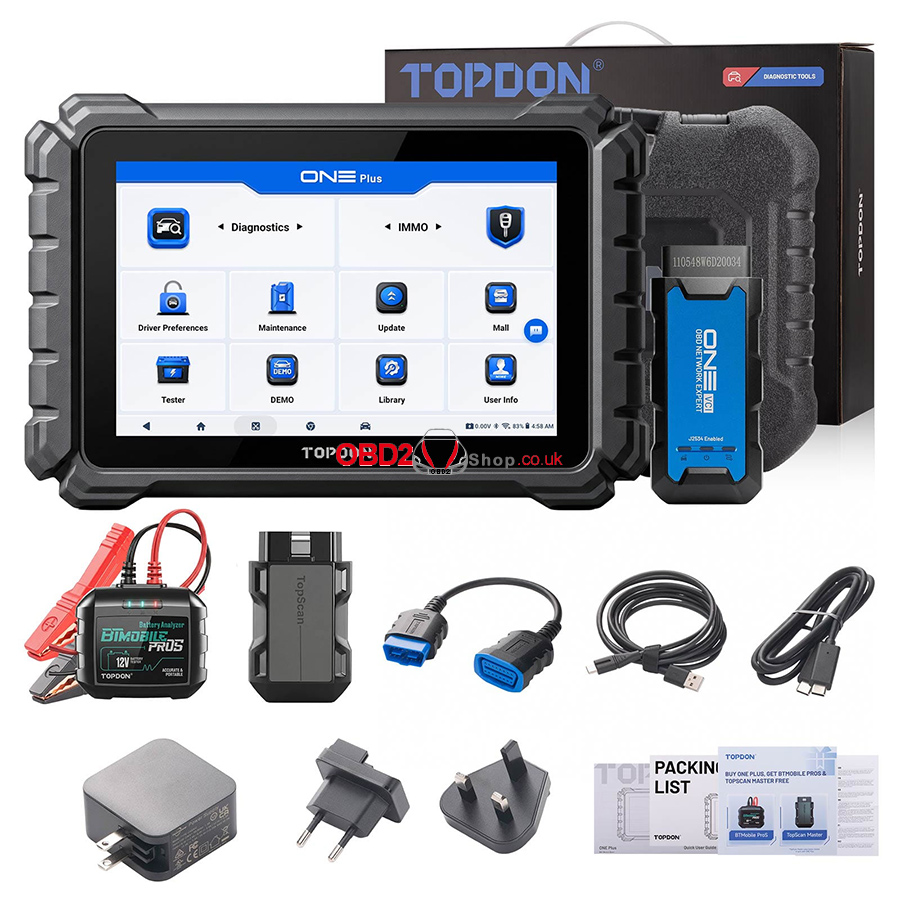topdon one plus diagnostic tool 09