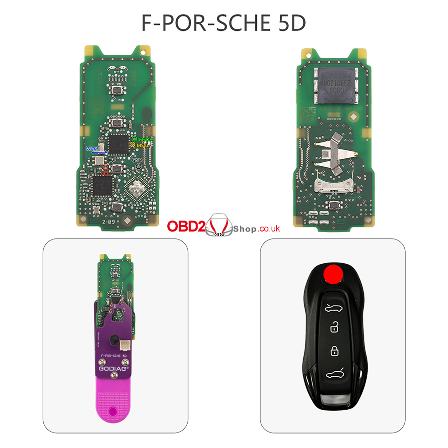 godiag bcp u key bdc2 bdc3 14-in-1 adapter kit 10