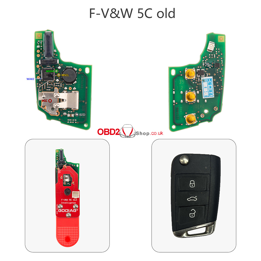 godiag bcp u key bdc2 bdc3 14-in-1 adapter kit 13