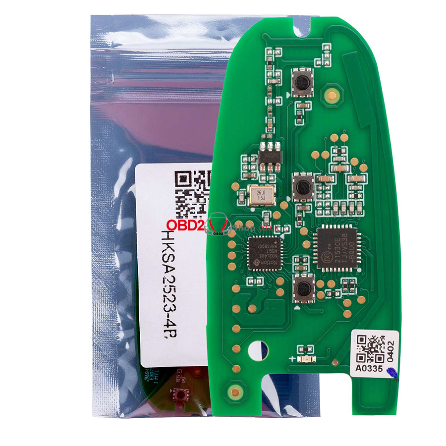 autel ikeyau004al for audi pcb
