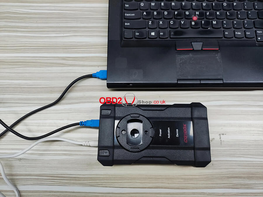 How to activate cgdi cg100x programmer 02